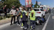 Tekirdağ'da yaya geçidi kazası bir kişiyi hastanelik etti