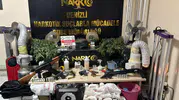Denizli’de uyuşturucu ve silah operasyonu