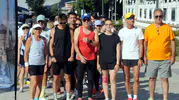 Selimiye Camisi için Edirne sokaklarında 15 kilometrelik vefa koşusu
