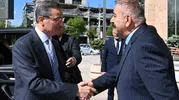 Vali Baruş ve Başkan Sunar Palandöken için masaya oturdu