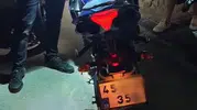 Manisalı motosiklet sürücüsüne 27 bin liralık egzoz faturası