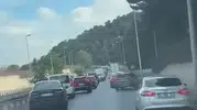 Maltepeli sürücülerden ambulansa hayat kurtaran fermuar desteği
