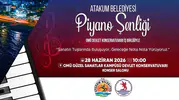 Samsun Atakum’da Piyano Şöleni Başlıyor
