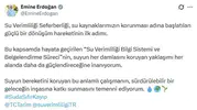 Emine Erdoğan su tasarrufu için dijital takip sistemini duyurdu