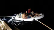 Urla açıklarında gece yarısı operasyonu 18 kişi yakalandı