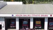 Bursa itfaiyesinden milli takıma moral videosu