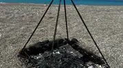 Caretta carettaların yuvasında mangal keyfi yaptılar