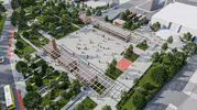 Gürsu’da eski PTT binası yıkılıyor