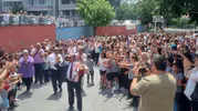 44 Yıllık meslek hayatına Edirne'de duygusal veda
