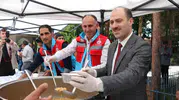 Oltu sokaklarında aşure bereketi