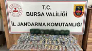 İnegöl’deki bir evden 150 adet kaçak Rolex çıktı