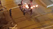 Bandırma’da balon kazası Elektrik akımına kapılan satıcı yaralandı