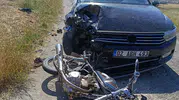 Adıyaman'da motosiklet kazası İki genç ağır yaralandı