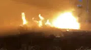 Nusaybin’de otluk alanda çıkan yangını ekipler büyümeden durdurdu