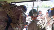 Yüksekova’da sarp arazide mahsur kalan cenazeyi helikopter kurtardı