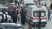 Akyurt'ta balkondan düşen bebek hayata tutunmaya çalışıyor