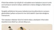 Emine Erdoğan babalar için özel bir mesaj paylaştı