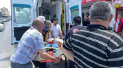 Karaman'da kavşak kazası bir gencin yaralanmasına yol açtı