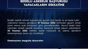 Bedelli askerlik ücretleri Temmuz ayında zamlanıyor