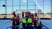 Manisalı genç hokeyciler ligi namağlup zirvede bitirdi