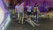 Çorlu yolunda korkutan gece yarısı kazası