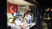Antalya'da kontrolden çıkan otomobilin motoru barakaya fırladı