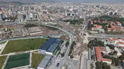Kayseri'de öğrencilerin sınav mesaisi için inşaata mola verildi