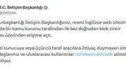 İletişim Başkanlığı web sitesini blok zincir ağına taşıdı