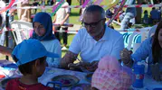 Kocaeli’de babalar ve çocuklar Seka Park’ta buluştu