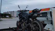 Edirne’de motosiklet sürücüsüne 27 bin liralık ceza şoku