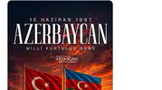 Erdoğan'dan Azerbaycan'a Milli Kurtuluş Günü mesajı