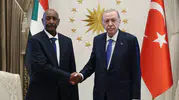 Erdoğan Sudan lideri Burhan'ı Ankara'da ağırladı