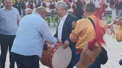 Manisa’daki finallerde federasyon başkanından davullu şov