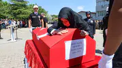 Muğla’da şehit düşen polis Tayfun Baş için son veda