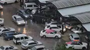 Kayseri'yi vuran ani sağanakta rekor Develi'nin oldu