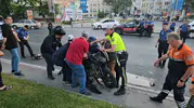 Vatan Caddesi'nde motosiklet kazası 5 yaralı