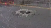 Ankara akşam saatlerinde dolu ve sağanağa teslim oldu