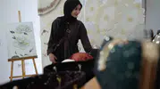 Bayburtlu kadınların yıl boyu süren el emeği sergide buluştu