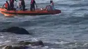 Ordu'da denize giren genç dalgalara kapılarak kayboldu