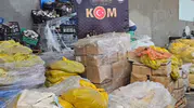 Uşak’ta depoya baskın 30 ton bozuk gıda ele geçirildi
