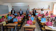 Hacılar'da karne heyecanı yaşandı