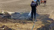 Aydın’da ot yangını korkuttu