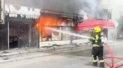Mersin'de fırın yangını mahalleyi ayağa kaldırdı