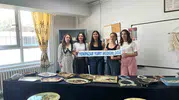 Aydınlı öğrenciler yıl boyu yaptıkları el emeklerini sergiledi