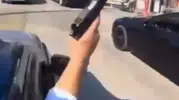 Adana'da düğün konvoyunda maganda dehşeti kameraya yansıdı