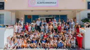 Alanya'da miniklere temizlik ve çevre bilinci aşılandı