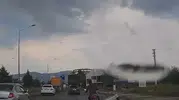 Elazığ trafiğinde akıl almaz motosiklet şovu