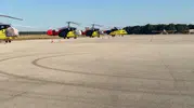 Eğitim uçağı pistten çıktı: Pilot kazayı yara almadan atlattı