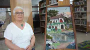 Çöp diye atılacak camlar Antalya’da sanat eserine dönüştü
