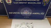 Keşan'da şüpheli şahsın üzerinden uyuşturucu çıktı